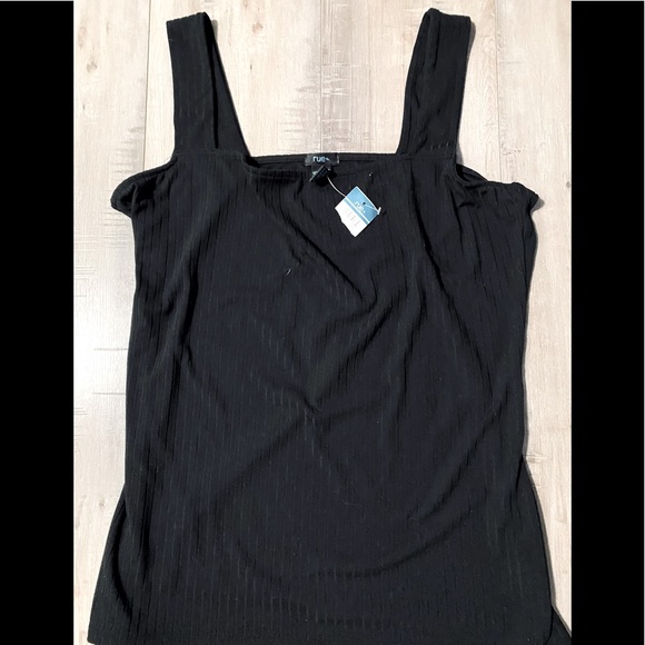 NWT-RUE BLACK TANK TOP - Picture 2 of 4